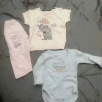 مقداری لباس نوزاد دخترانه رایگان