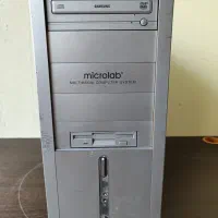 کامپیوتر ۳۰۰۰ با رم ۲ ddr2 هارد ۱۶۰ گرافیک ۲۵۶|رایانه رومیزی|چالوس, |دیوار