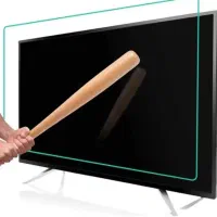 گلس طلق ضربه گیر محافظ صفحه تلووزیون شرکتی براکت