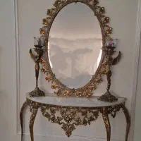 اینه وشمعدان برنجی