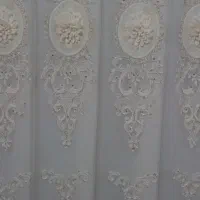 پرده|پرده، رانر، رومیزی|قم, وادی السلام|دیوار