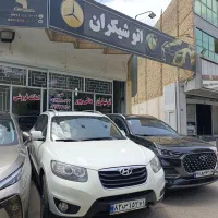 سانتافه سفید 3500مدل 2010 بی رنگ استثنایی