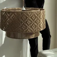 لوستر مکرومه