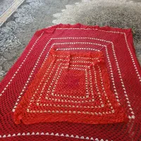 رومیزی و ژاکت دستبافت