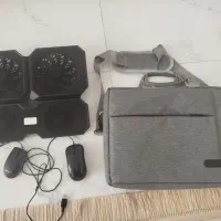 کیف لپ تاپ وکول پد خنک کننده لپ تاپ و موس