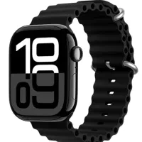 ساعت هوشمند مدل KW90 Max با بند سیلیکونی