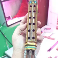 دسته نی انبان و پوست