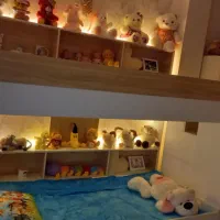 تخت دوطبقه|تخت و سرویس خواب|خمینی‌شهر, |دیوار