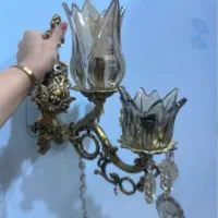 دیوار کوب برنز