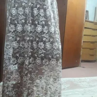 دامن گلگلی صورتی