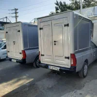 ِکابین اتاق عقب باربندآریسان مسقف فایبر
