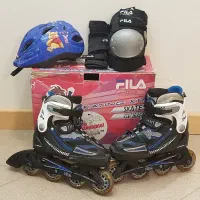 اسکیت فیلاX-one اصل همراه کلاه- اندازه قابل تنظیم