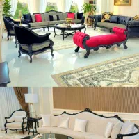 مبل امپریال سبک نئوکلاسیک مدل چهره سلطنتی جدید2025|مبلمان خانگی و میز عسلی|کرج, عظیمیه|دیوار