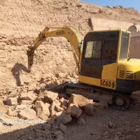 اجاره مینی بیل زنجیری همراه با پیکور|خدمات حمل و نقل|مسجد سلیمان, |دیوار