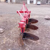 گاوآهن سه خیش|ابزارآلات|حلب, |دیوار