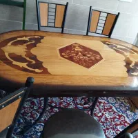 فروش میز ناهار خوری ، دراور و پاتختی|میز و صندلی غذاخوری|شیراز, زرهی|دیوار