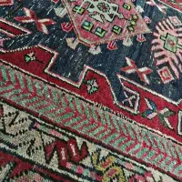 فرش  کناره دستبافت قدیمی