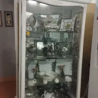 بوفه ویترینی سفید