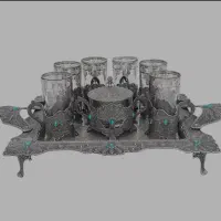 سرویس پیوتر طرح طاووس