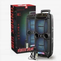 اسپیکر شارژی فوق حرفه ای (آکبند) 70 سانتی بمب صدا|پخشکننده همراه|مشهد, امام رضا (ع)|دیوار