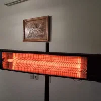 بخاری برقی با پایه فلزی ورق زخیم