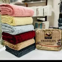 پتو شادیلون پتو با کیفیت دو نفره ساده و گلدار