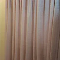 پرده کرم حریرشاین داریک جفت دکوری سه تا صورتی|پرده، رانر، رومیزی|تهران, نیروی دریایی|دیوار