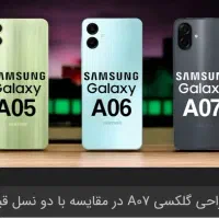 گوشی موبایل سامسونگ A07 -A56- ویتنام