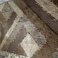 فرش طرح فانتزی و مدرن ابعاد ۱.۵ در۲.۲۵ متر - سالم