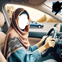 راننده سرویس خانم