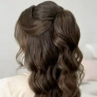 مدل مو برای شینیون