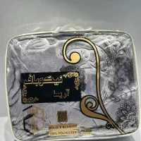 پتو دونفره گلدار سنگین آریسا نیکوباف