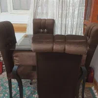 میز غذاخوری تمیز و بدون استفاده|میز و صندلی غذاخوری|قم, عمار یاسر|دیوار