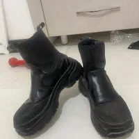 نیم بوت مشکی|کیف، کفش، کمربند|کاشان, صنعت|دیوار