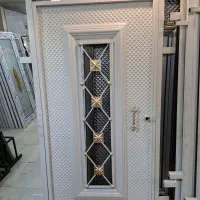 درب آهنی خطی مدرن مشکی|مصالح و تجهیزات ساختمان|مشهد, نوید|دیوار