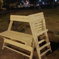 ست چوبی کافه ایی|میز و صندلی غذاخوری|خرم‌آباد, |دیوار