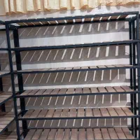 فروش فوری قفسه و ویترین کفش فروشی|فروشگاه و مغازه|خمینی‌شهر, |دیوار