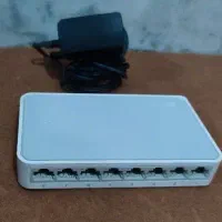 سویچ Dlink tplink کابل شبکه کیبورد و موس|قطعات و لوازم جانبی رایانه|شیراز, قالیشویی|دیوار