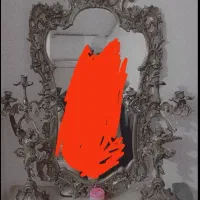 آینه شمعدان برنجی