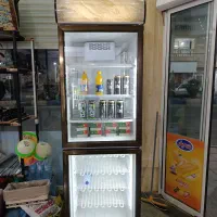 یک عدد یخچال دودرب بالا یخچال پایین فریزر