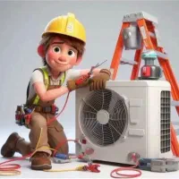 تعمیر سرویس نصب کولر گازی کاملا اصولی قیمت کمتر