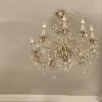 یک جفت لوستر کاملا سالم با لامپهاش|لوستر و چراغ آویز|تهران, فاطمی|دیوار