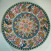 بشقاب میناکاری