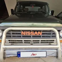 نیسان پاترول سبز بژ بدون رنگ مدل ۷۷