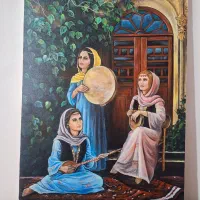 تابلو نقاشی کار دست خودم