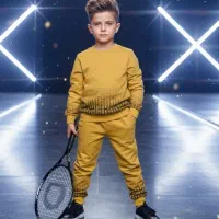 همکار خانم در فروشگاه لباس بچه گانه