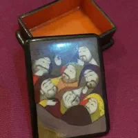 جعبه جواهر قاجاری تمام نقاشی