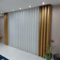 فروش ویژه انواع پارچە پـرده پردەسرای پیام زیر قیمت|پرده، رانر، رومیزی|بانه, |دیوار