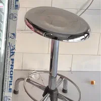 صندلی تمام استیل گردان