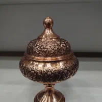 شکلات خوری و قندان مسی زنجان